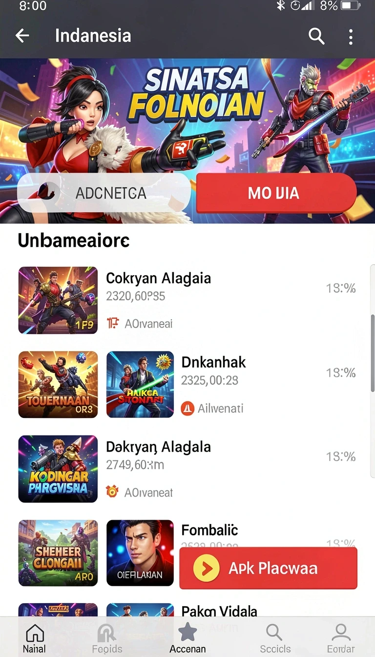 Beragam pilihan permainan menarik dalam aplikasi tentoto APK Terbaru: Download Cepat dan Gratis.